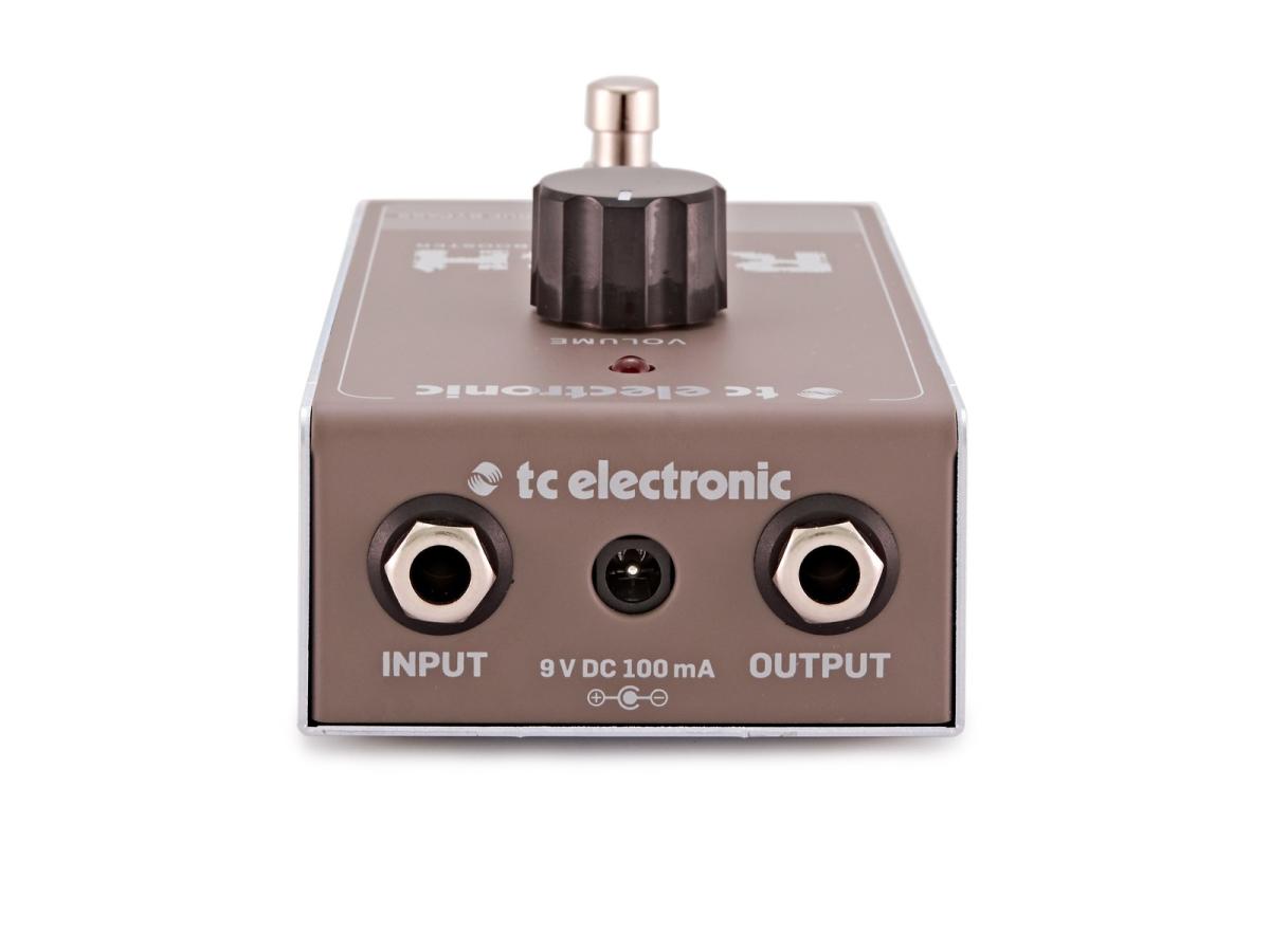 TC Electronic RUSH BOOSTER - Ultra-transparenter Clean Boost Pedal Mit 20 DB Verstärkung